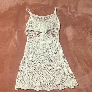 Crochet Cutout Coverup